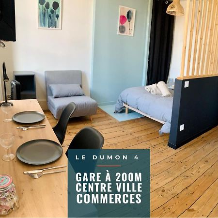 Le Dumon 4 - Studio Neuf Lumineux Calme - Wifi - Gare 200M Agen Eksteriør billede